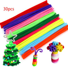Load image into Gallery viewer, 100pcs Multicolour Chenille Stems Pipe Cleaners Handmade Diy Art Craft Material Kids Creativity Handicraft Children Toys