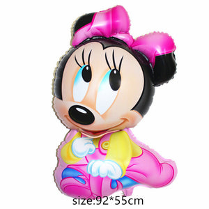 Giant cartoon cute Mouse Balloon Cartoon Foil Balloon Kids Birthday Party Decorations Classic Toys Gift cartoon hat