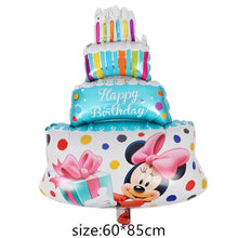 Load image into Gallery viewer, Giant cartoon cute Mouse Balloon Cartoon Foil Balloon Kids Birthday Party Decorations Classic Toys Gift cartoon hat