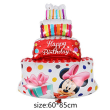 Load image into Gallery viewer, Giant cartoon cute Mouse Balloon Cartoon Foil Balloon Kids Birthday Party Decorations Classic Toys Gift cartoon hat