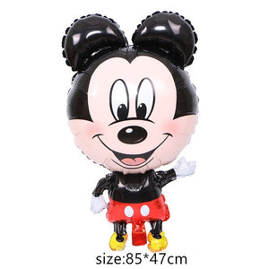 Giant cartoon cute Mouse Balloon Cartoon Foil Balloon Kids Birthday Party Decorations Classic Toys Gift cartoon hat