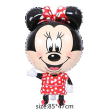 Load image into Gallery viewer, Giant cartoon cute Mouse Balloon Cartoon Foil Balloon Kids Birthday Party Decorations Classic Toys Gift cartoon hat