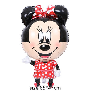 Giant cartoon cute Mouse Balloon Cartoon Foil Balloon Kids Birthday Party Decorations Classic Toys Gift cartoon hat