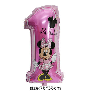 Giant cartoon cute Mouse Balloon Cartoon Foil Balloon Kids Birthday Party Decorations Classic Toys Gift cartoon hat