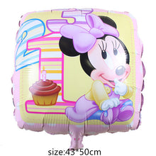 Load image into Gallery viewer, Giant cartoon cute Mouse Balloon Cartoon Foil Balloon Kids Birthday Party Decorations Classic Toys Gift cartoon hat