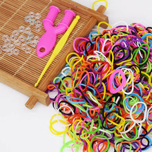 Load image into Gallery viewer, Diy toys rubber bands bracelet for kids or hair rubber loom bands refill rubber band make woven bracelet DIY Christmas 2019 Gift