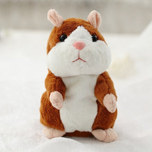 Load image into Gallery viewer, Repeated talking Hamster speaking plush toys Electronic stuffed animals for children girls boys baby Tiara